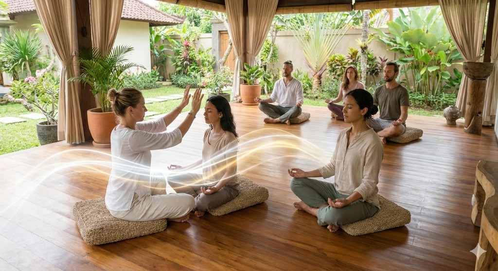 Pranic Healing and meditation session – group healing and energy